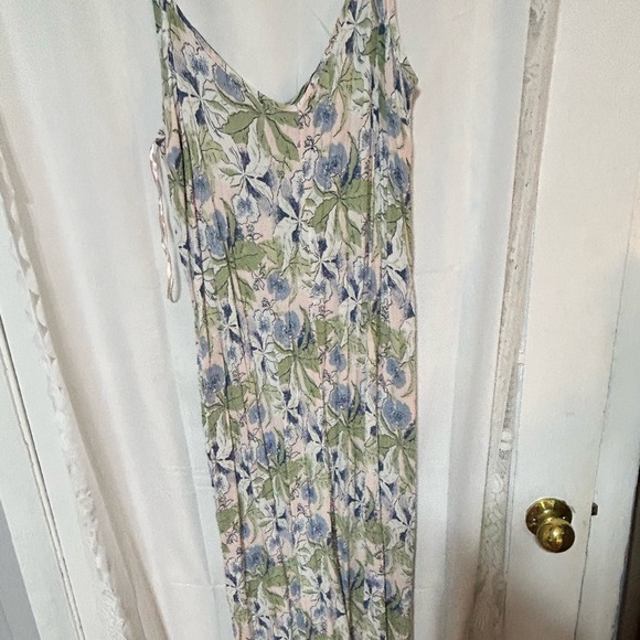 George XL Floral Print dress - Blue and Green- new or like new - Picture 1 of 9